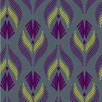 נוצה אתני רקע אפור