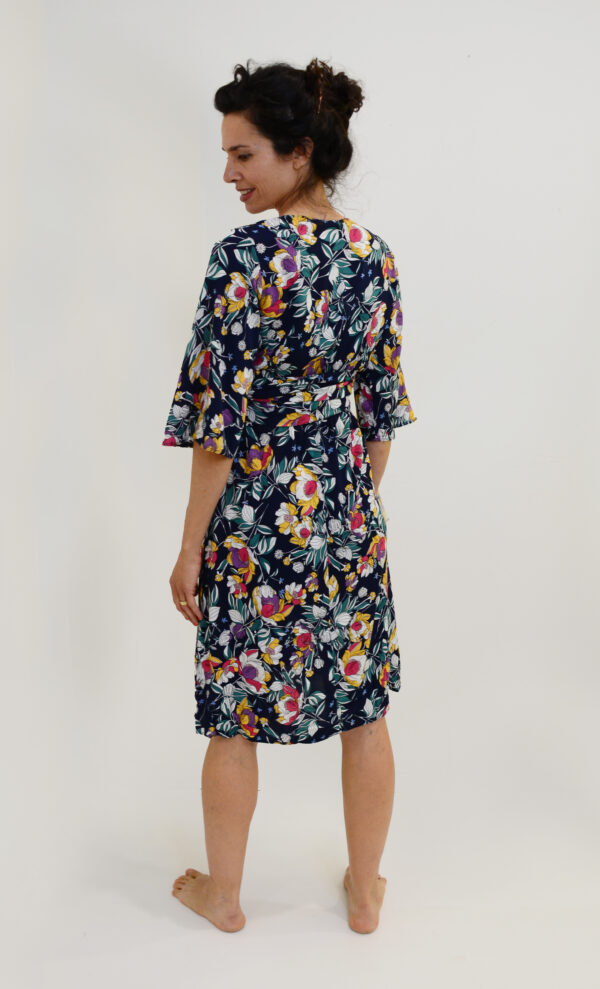 שמלת מעטפת ויסקוזה