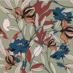 פרחים רקע בהיר