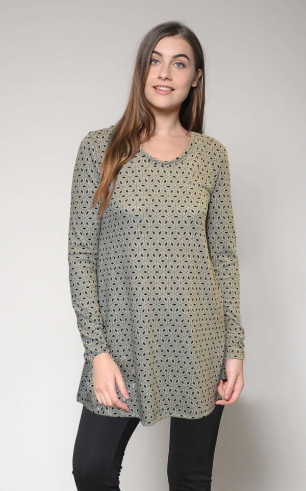 טוניקה מודפסת