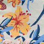 תפזורת פרחים תכלת