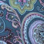 פרח אתני בכחול