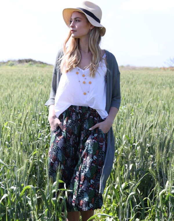 מכנסיים מודפסים