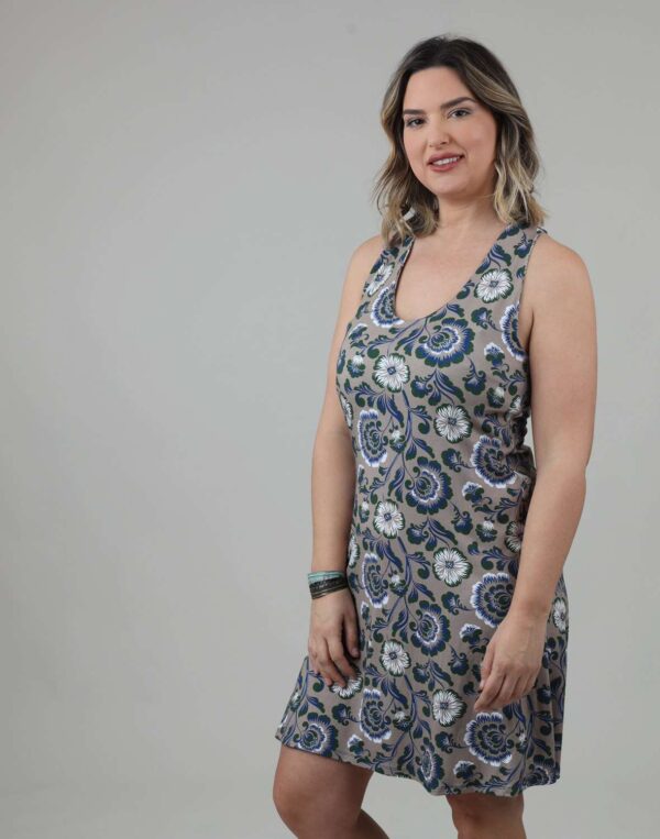 שמלת גופייה מעוצבת