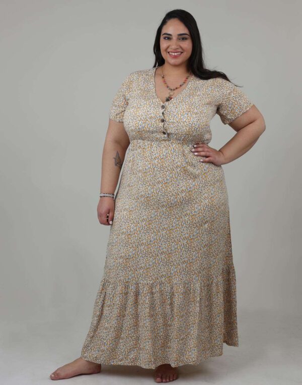 שמלת מקסי ויסקוזה