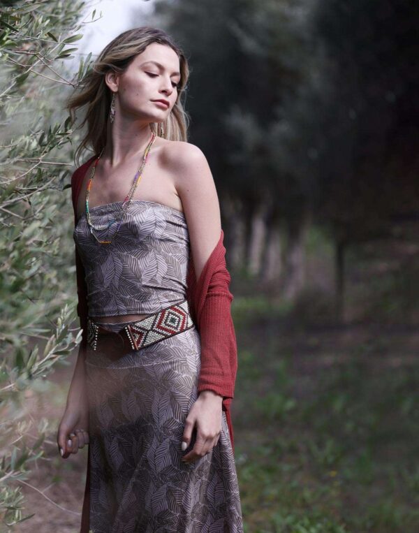 חצאית מודפסת