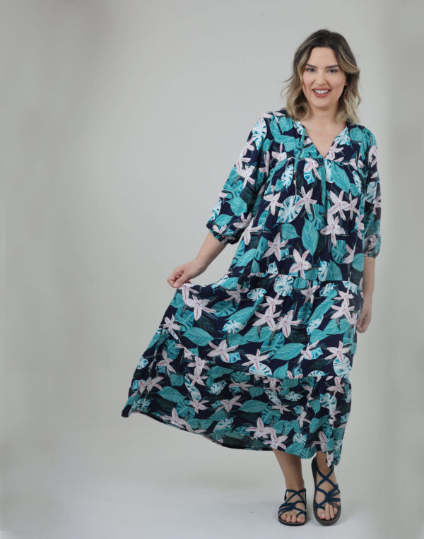 שמלת בוהו ויסקוזה