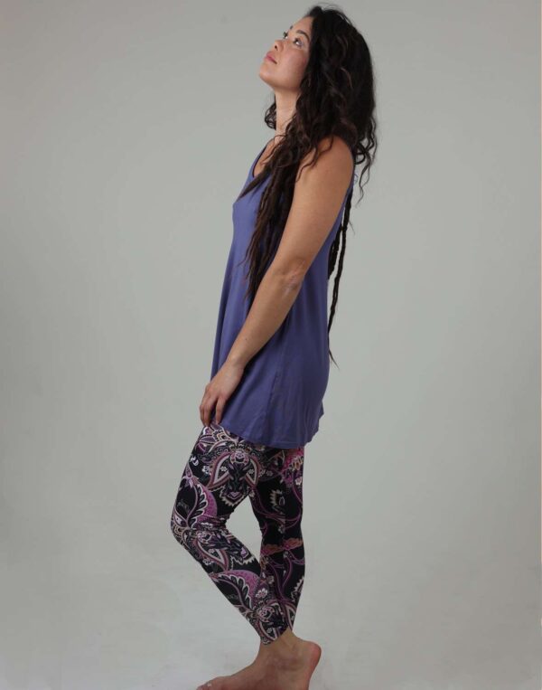 טייץ ארוך מודפס חגורה