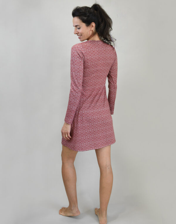 שמלה מודפסת