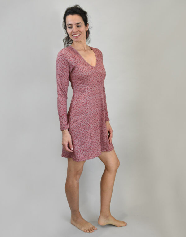 שמלה מודפסת