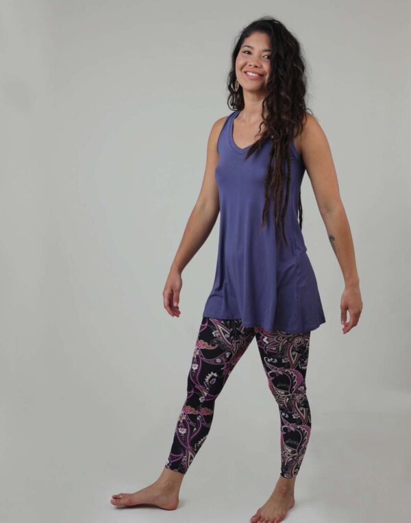 טייץ ארוך מודפס חגורה