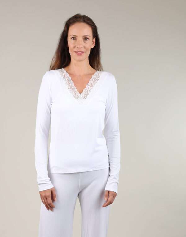 חולצת בייסיק תחרה