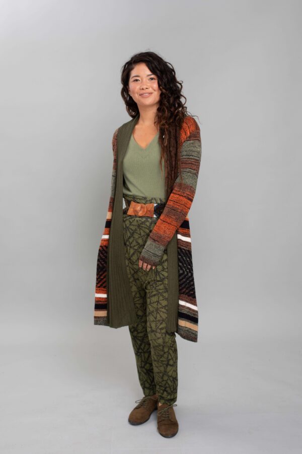 מכנסי שקי מודפסים