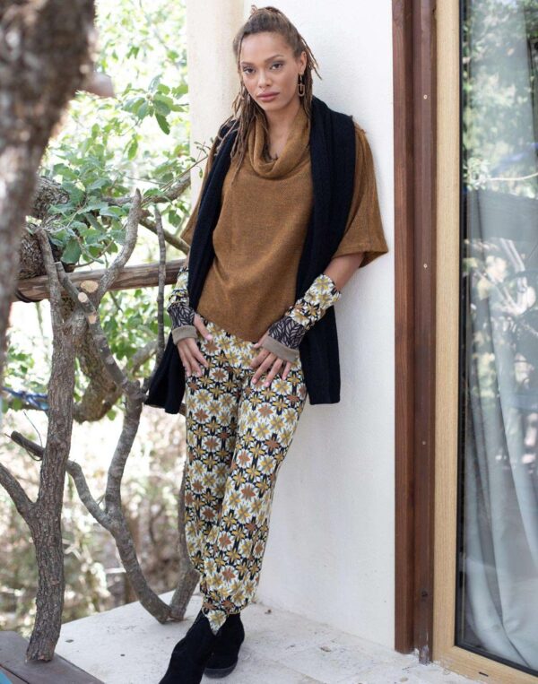 מכנסי הרמון מודפסים