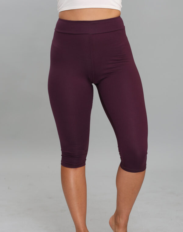 טייץ חלק 3/4 חגורה