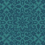 ראסטר טורקיז על כחול