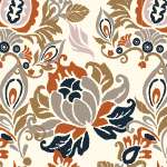 פרחוני שמנת