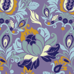 פרחוני סגול