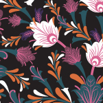 פרחוני צבעוני