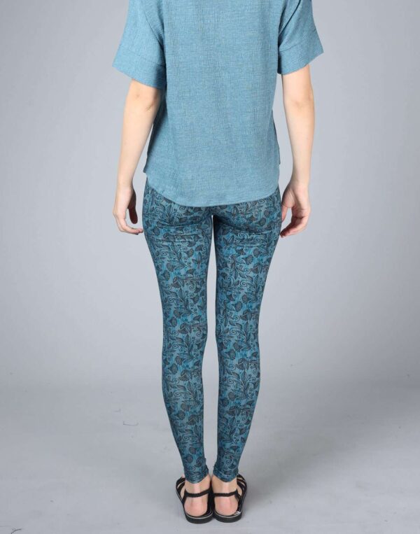 טייץ ארוך מודפס חגורה