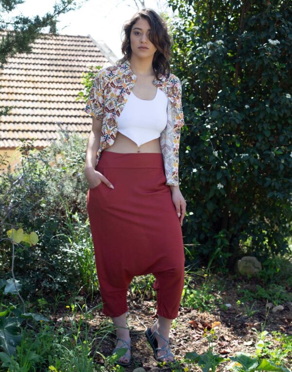 מכנסי שקי כיסים