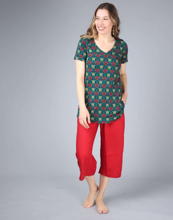 טוניקה מודפסת