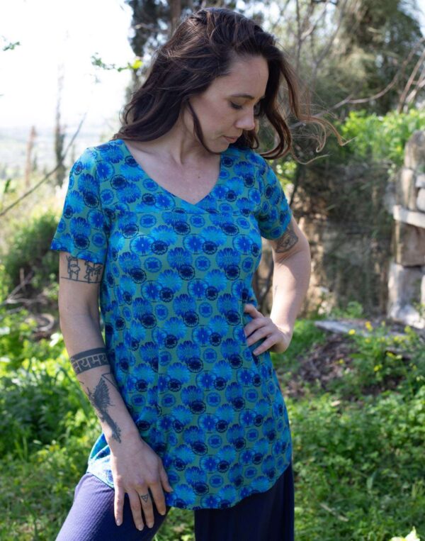 טוניקה מודפסת