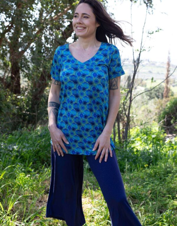 טוניקה מודפסת