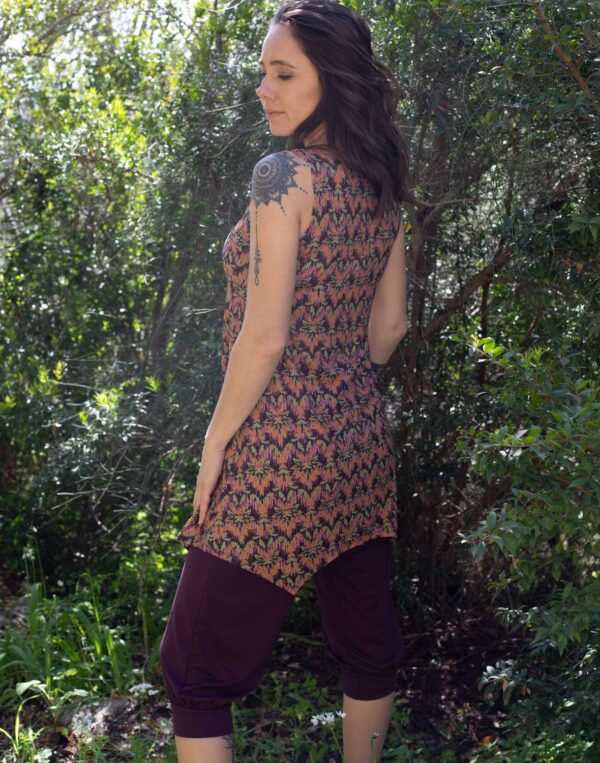 טוניקת גופיה מודפסת