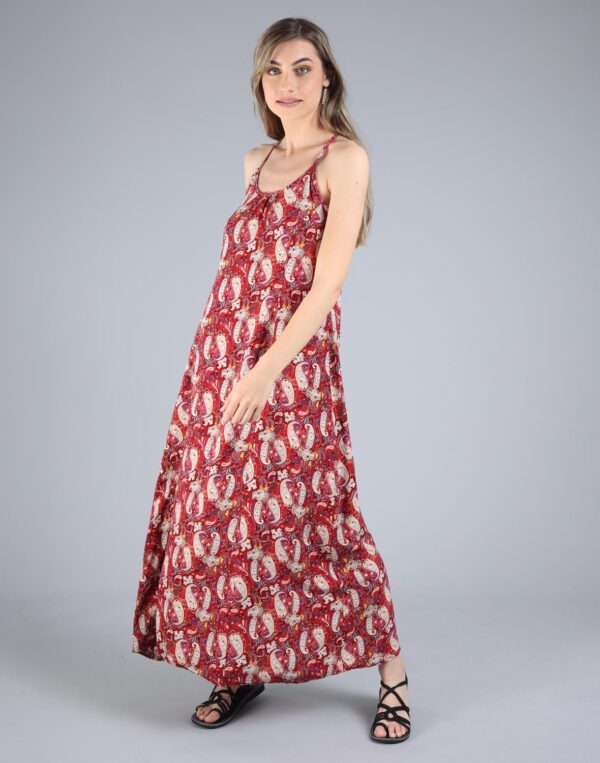 שמלת כתפיות ויסקוזה