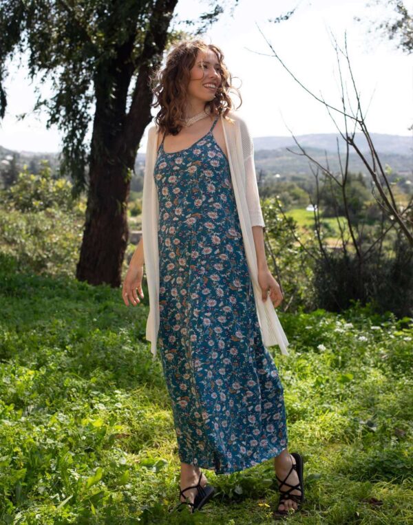 שמלת כתפיות ויסקוזה