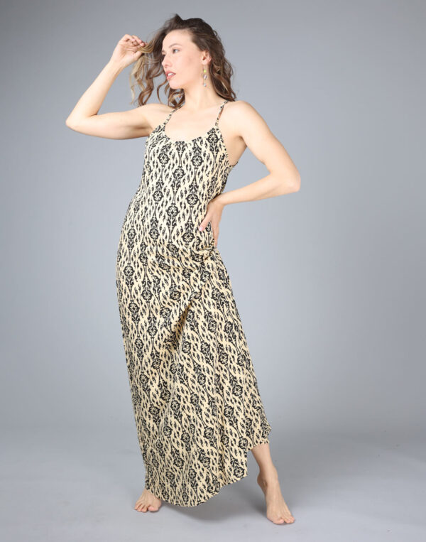 שמלת כתפיות ויסקוזה