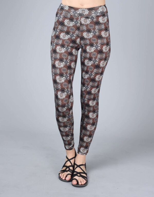 טייץ ארוך מודפס חגורה