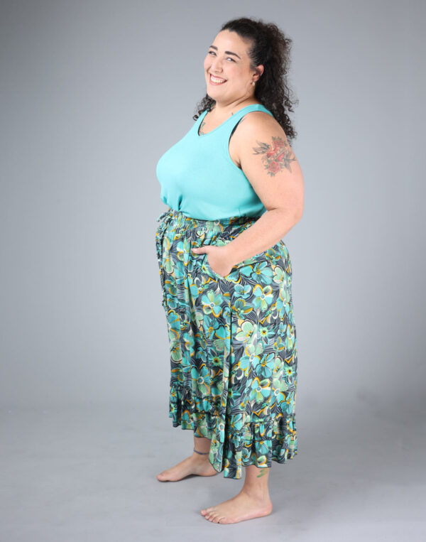 חצאית מודפסת