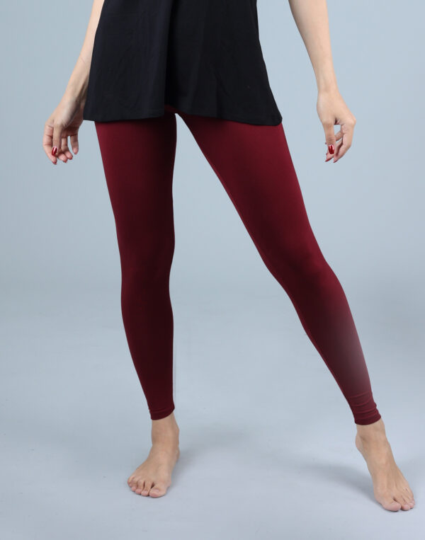 טייץ חלק ארוך חגורה