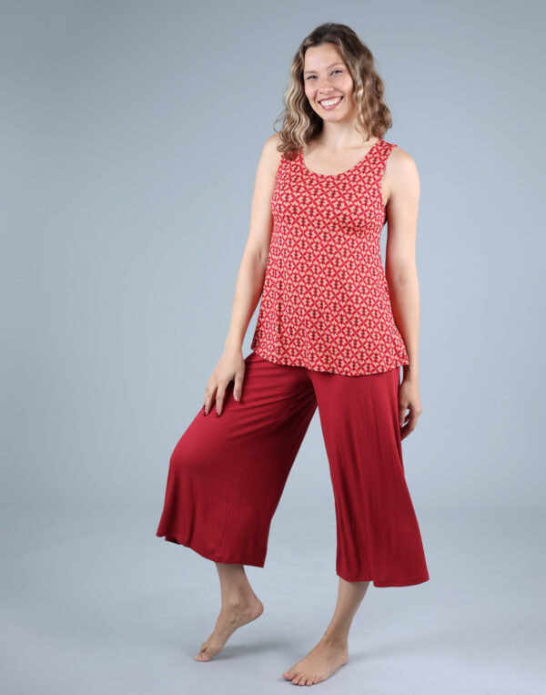 מכנסי ריב רחבים