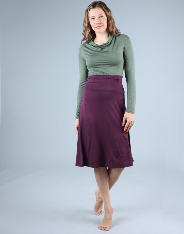 חצאית מידי מתרחבת