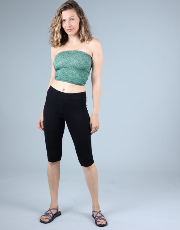 טייץ חלק 3/4 חגורה