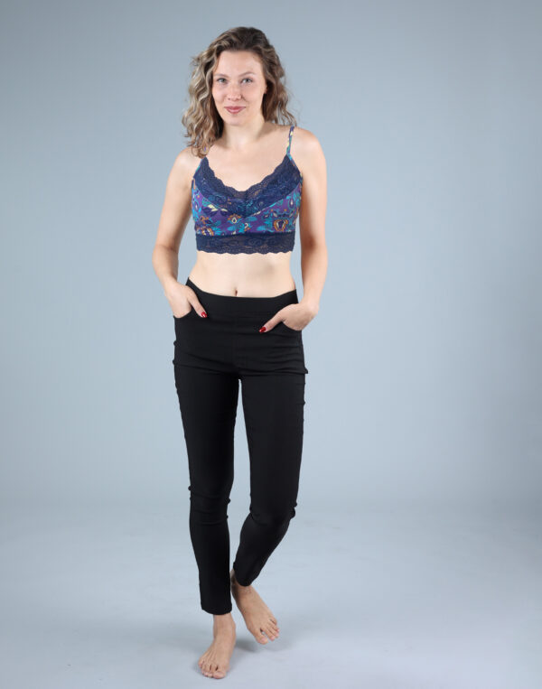 גוזיית תחרה מודפסת