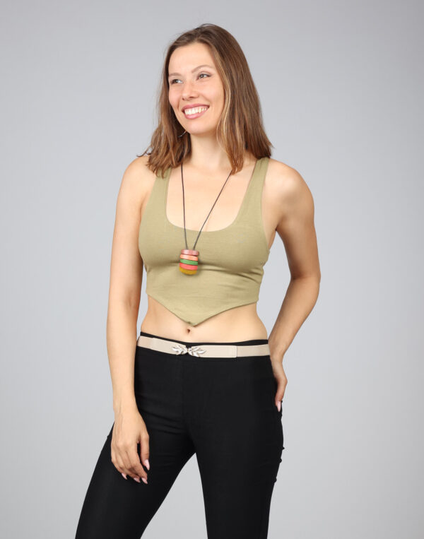 חגורת אבזם עלים