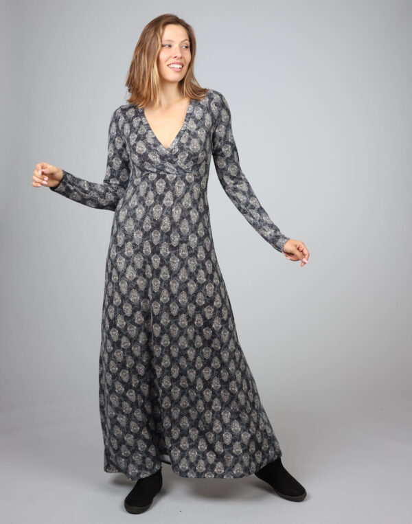 שמלת מעטפת מקסי