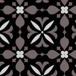 הדפס אפור שחור