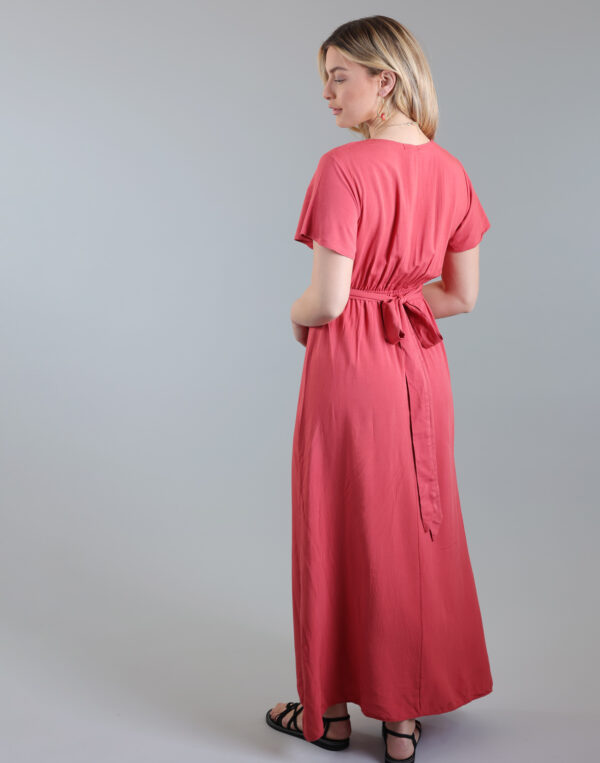 שמלת מקסי חלקה