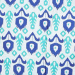 פרח כחול וטורקיז