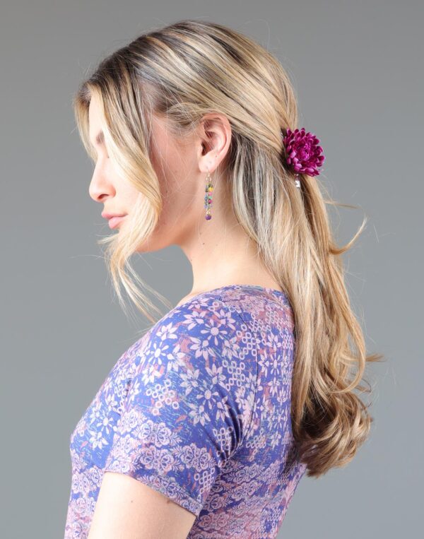 סיכת פרח גרברה קטנה