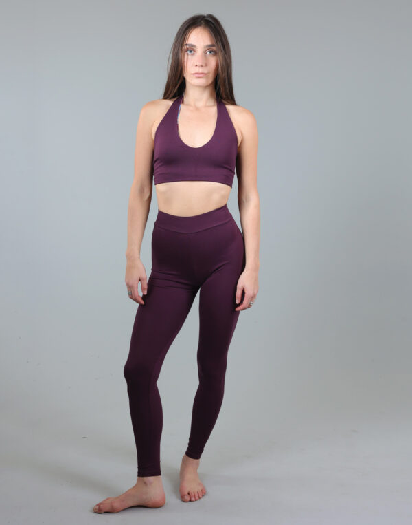 טייץ חלק ארוך חגורה