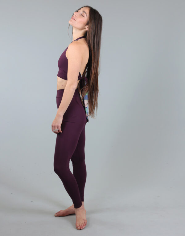 טייץ חלק ארוך חגורה