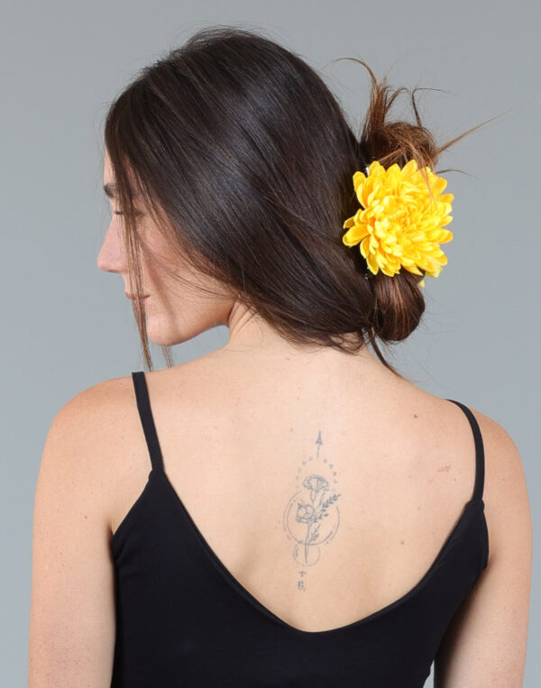 סיכת פרח גדול