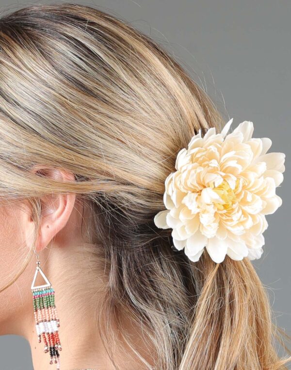 סיכת פרח גדול