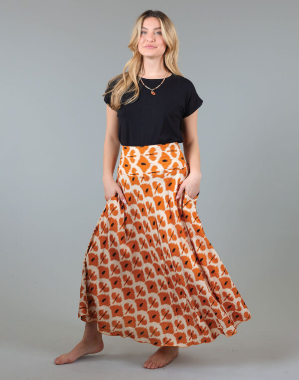 חצאית מודפסת